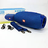 Блютуз акустика з радіо TG534, Колонка для домашньої вечірки, Бездротова портативна колонка з ремінцем SL-29, фото 3