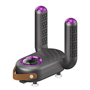 Сушарка для взуття електрична Swan Home HXQ01 ультрафіолетова від мережі сушарки для черевиків кросівок сіра