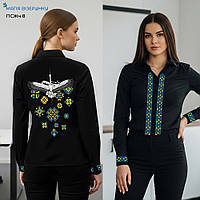 Заготовка для вишиванки Пошита жіноча сорочка під вишивку "Воля" з рукавами ПСЖ 8 "ТМ Магія візерунку"