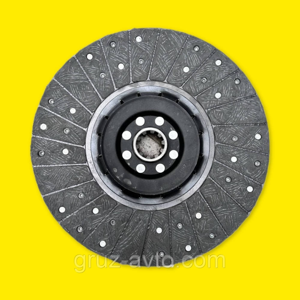 Диск зчеплення ведений ЗІЛ-130 скловолокно / 130-1601130