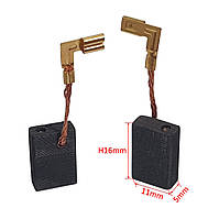 Щітки графітові 5*11*16мм для інстументу Makita 194074-2 / 191978-9 аналог