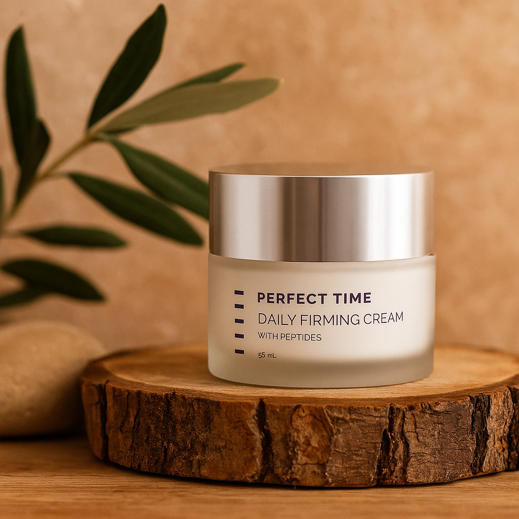 Денний крем для обличчя зміцнюючий відновлюючий від зморшок Holy Land Perfect Time Daily Firming Cream 50 ml, фото 1