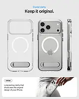 Чохол Spigen Ultra Hybrid S MagFit для iPhone 17 Pro, (2025), ACS09946, Clear White, фото 10