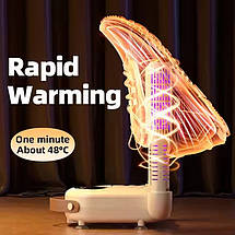 Сушарка для взуття Swan Home HXQ01 електрокросушарка для взуття антибактеріальна сушарки для чобіт кросівок беж, фото 2