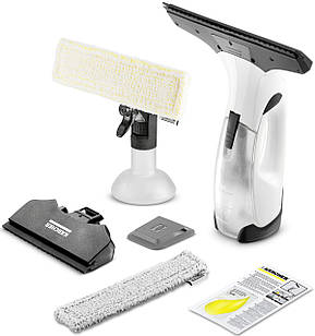 Пилосос Karcher віконний WV 2 PLUS NP, вода -0.1л, автон. робота до 35хв, вага-0.6кг, білий