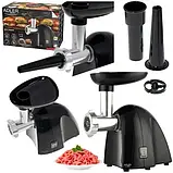 М’ясорубка Adler AD 4811 1800 Вт, 3 решітки, насадка для ковбас, реверс, фото 3