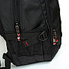 Рюкзак шкільний для хлопчика підлітковий ортопедичний чорний на два відділи з 6 по 11 клас Power In Eavas 9009, фото 6