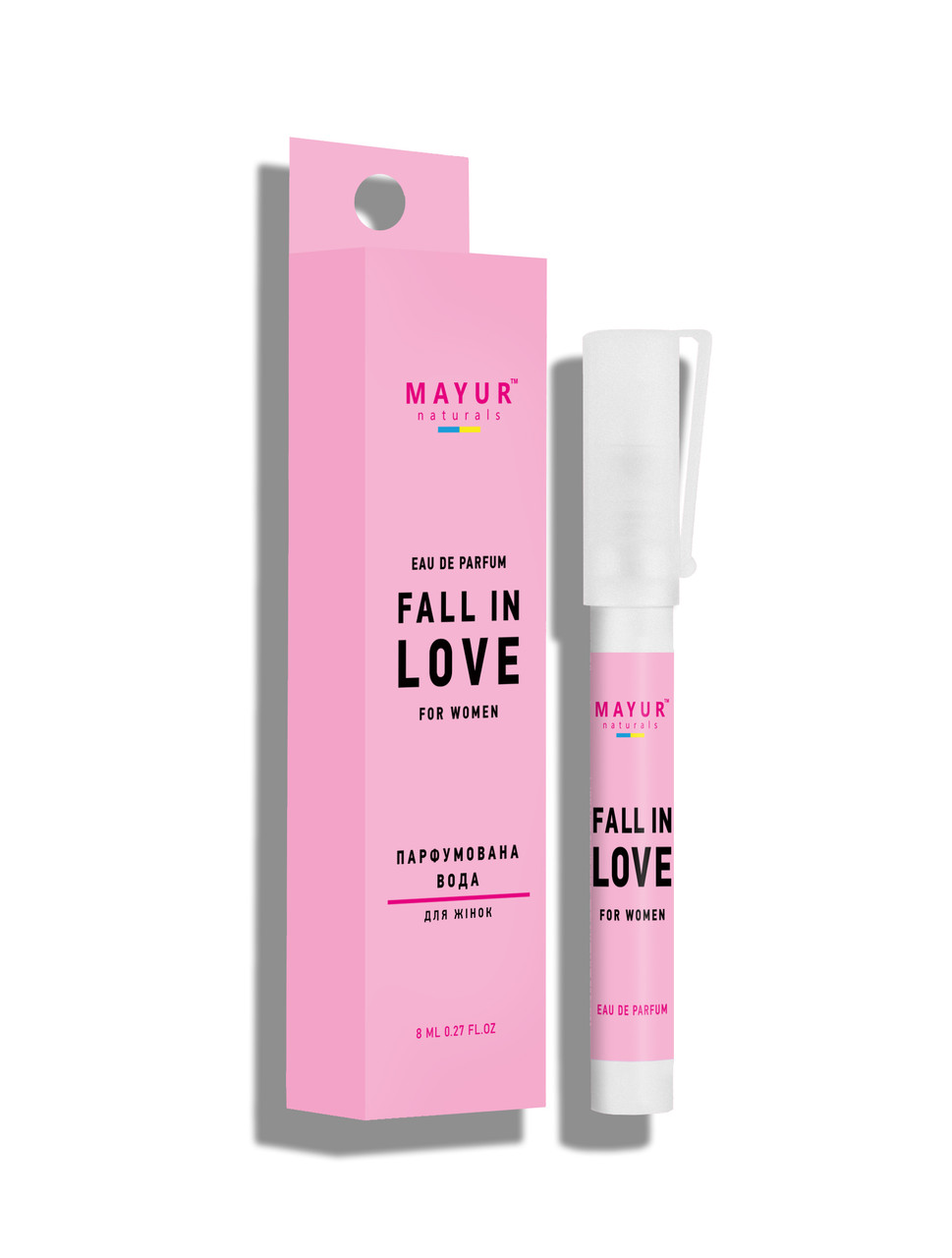 Парфумована вода для жінок "Fall in love" ТМ Mayur, 8 мл