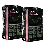 Полімерний гелеподібний клей Litokol POWER GEL сірий (K55) 20 кг для плитки, керамограніту, каменю, фото 2