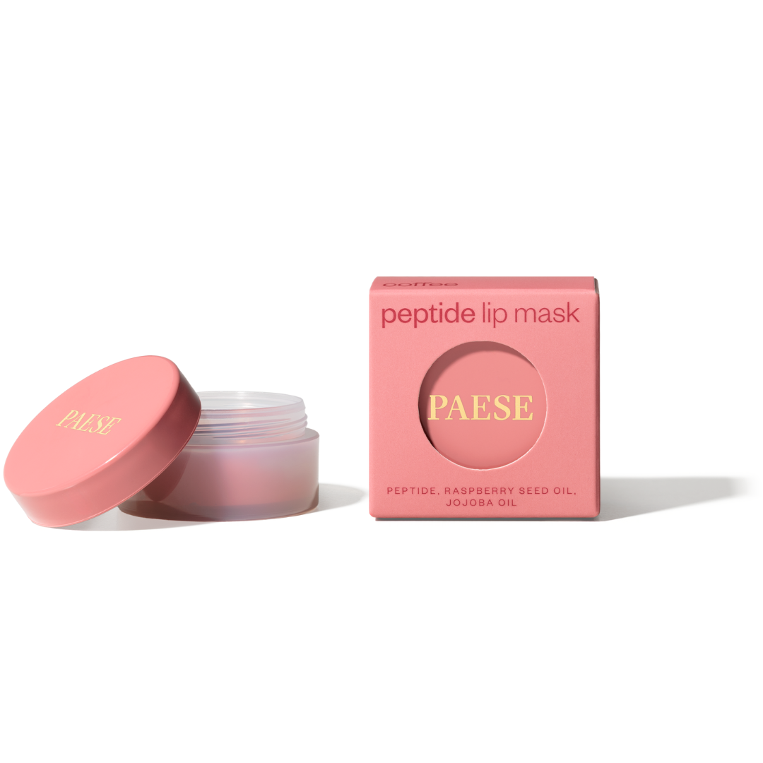 Пептидна Маска для губ живильна і зволожуюча Lip Mask Peptid Paese 10g aroma: coffee, фото 1