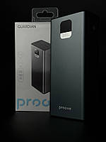 Power Bank Proove Guardian 30000mAh 22.5W, металевий корпус, цифровий індикатор заряду батареї
