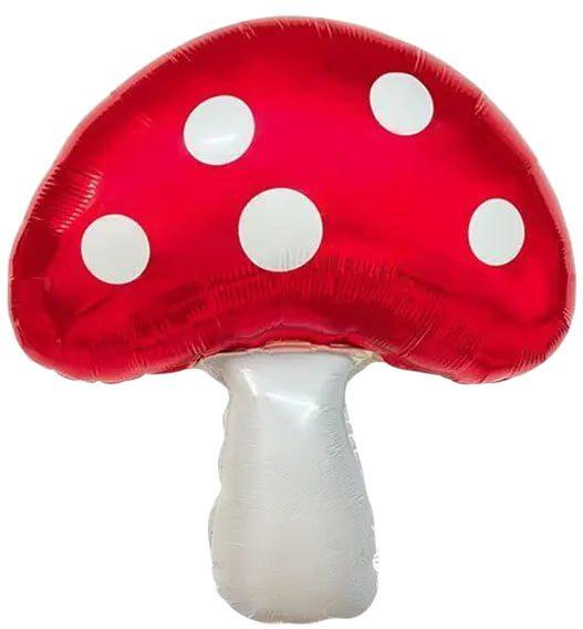 Фольгована куля Гриб Мухомор 77×57 см, Китай