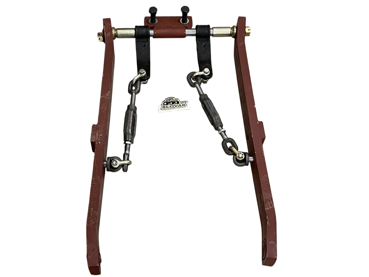 Комплект посиленої задньої навішування з литими тягами 30 мм (низ) для МТЗ | Посилення задньої осі тяг і стяжок, фото 1