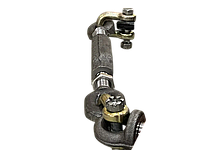 Комплект посиленої задньої навішування з литими тягами 30 мм (низ) для МТЗ | Посилення задньої осі тяг і стяжок, фото 5