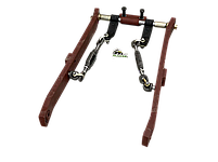 Комплект посиленої задньої навішування з литими тягами 30 мм (низ) для МТЗ | Посилення задньої осі тяг і стяжок, фото 2