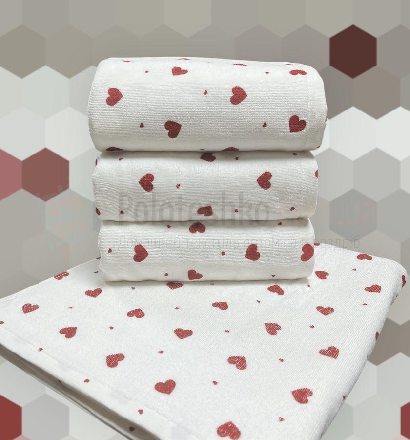 Банні махрові рушники "Сердечко", фото 1