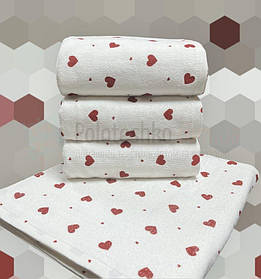 Банні махрові рушники "Сердечко"