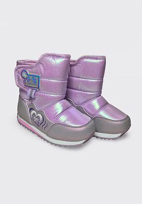 Чоботи дитячі на дівчинку фіолетові (LJ-4)