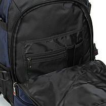 Рюкзак шкільний для хлопчика підлітковий ортопедичний синій на два відділи з 6 по 11 клас Power In Eavas 9009, фото 5