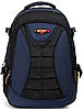 Рюкзак шкільний для хлопчика підлітковий ортопедичний синій на два відділи з 6 по 11 клас Power In Eavas 9009, фото 10