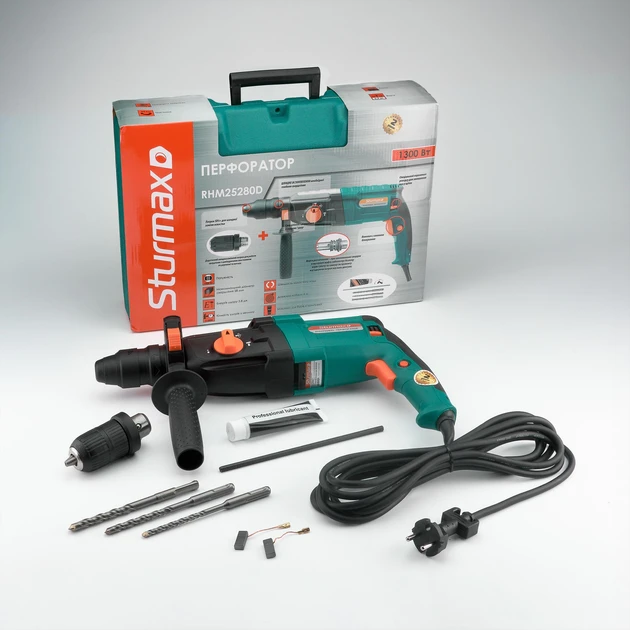 Sturmax RHM25280D Перфоратор 1300 Вт