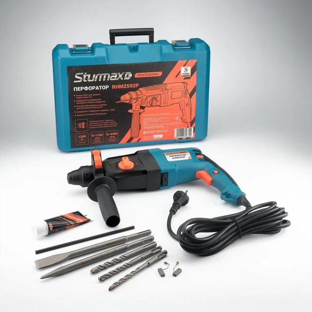 Sturmax RHM2592P Professional Перфоратор 1200 Вт