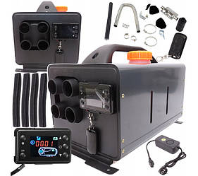 Автономний дизельний нагрівач вебасто Powermat PM-AG-8M3/PM1181 8 кВт 12 В/230 В з пультом ДК паркінгове опалення