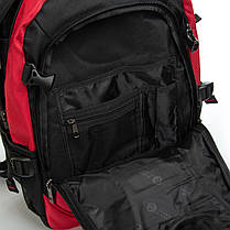 Рюкзак шкільний для хлопчика підлітковий ортопедичний червоний на два відділи з 6 по 11 клас Power In Eavas 9009, фото 2