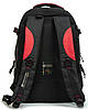 Рюкзак шкільний для хлопчика підлітковий ортопедичний червоний на два відділи з 6 по 11 клас Power In Eavas 9009, фото 9