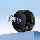 Бездротова IP міні камера відеоспостереження HD P7-W10 з Wi Fi портативна з підставкою для дому та офісу, фото 8