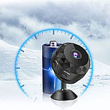 Бездротова IP міні камера відеоспостереження HD P7-W10 з Wi Fi портативна з підставкою для дому та офісу, фото 9