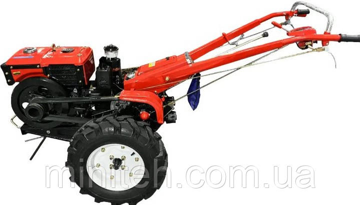 Мотоблок Forte МД-101 LUX, потужність 10,0кс, червоний (фреза 1,2 м), фото 1
