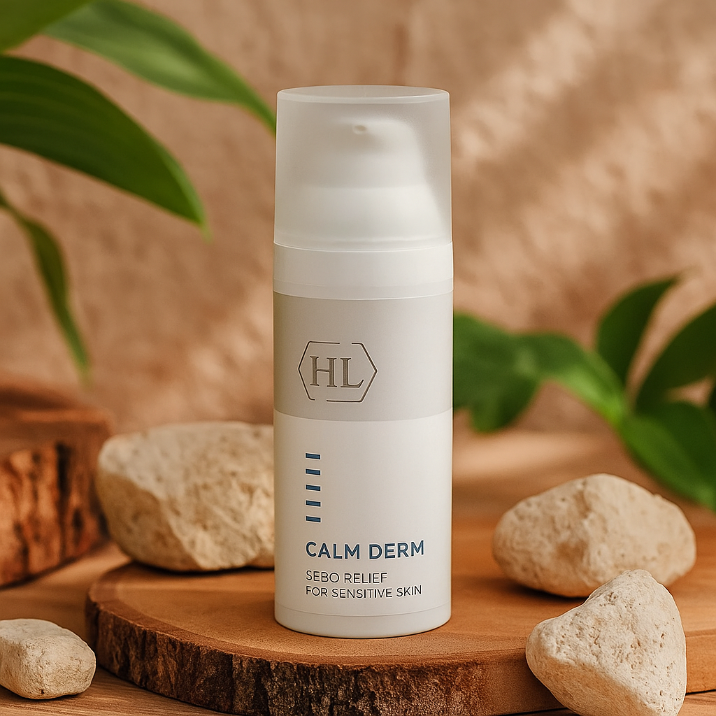 Крем для відновлення шкіри від зневоднення Holy Land Calm Derm Sebo Relief Cream 50ml для щоденного догляду, фото 1