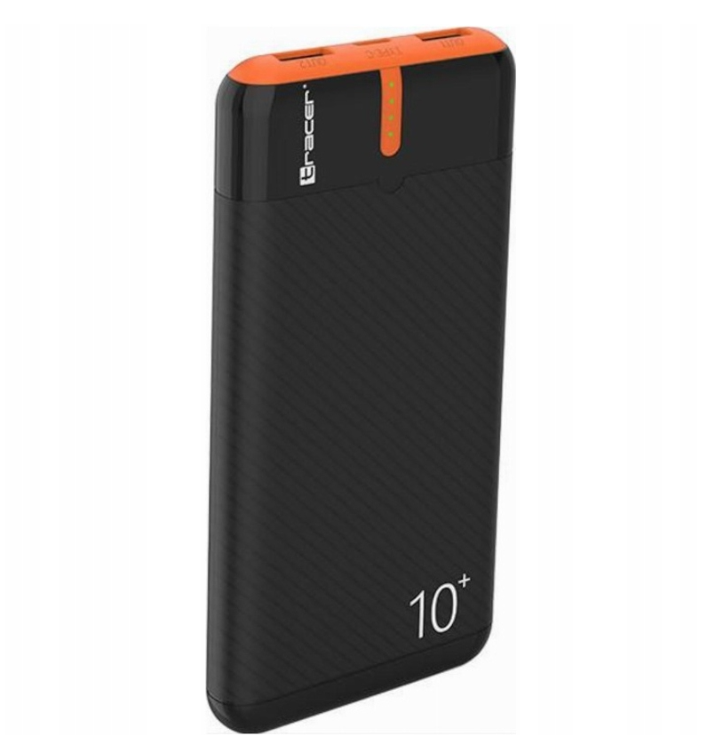 Power Bank TRACER EnerGo 10 000 мА-год Black/Orange (TRABAT47513)