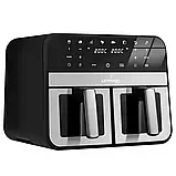Аерофритюрниця двокамерна Lehman Taste 9 л Wi-Fi, фото 2
