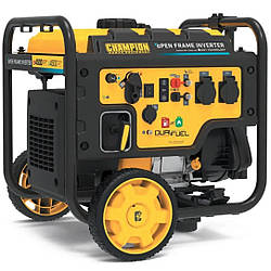 Інверторний генератор Champion C4500i(G), газ/бензин. Купити двохпаливний генератор 4.5 кВт, для котла та будинку