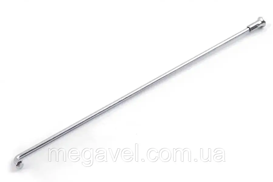 Посилена шпиця 140х2.5 оцинкована з ніпелем, фото 1