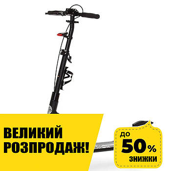 Самокат двоколісний для дорослих iTrike SR2-014-B Чорний | Самокат для дорослих