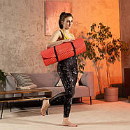 Коврик для йоги Hop-Sport HS-NB016GM NBR 1,5см красный, фото 4