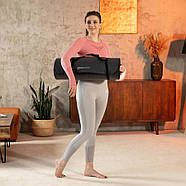 Коврик для йоги Hop-Sport HS-NB016GM NBR 1,5см черный, фото 4