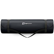 Коврик для йоги Hop-Sport HS-NB016GM NBR 1,5см черный, фото 8