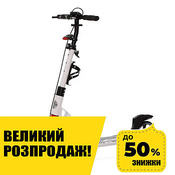 Самокат двоколісний для дорослих iTrike SR 2-014-W Білий