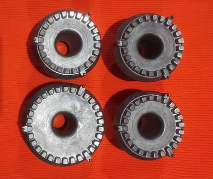 Набір пальників для газових плит Електа БЕЗ КРИШОК