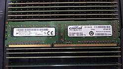 4GB DDR3 1600MHz Crucial by Micron PC3 12800U 1Rx8 RAM Оперативна пам'ять