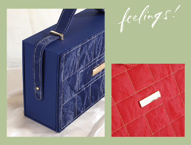 Подарункова коробка із еко-шкіри у вигляді брендової сумочки Подарункова коробка із еко-шкіри у вигляді брендової сумочки