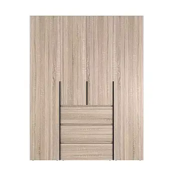 Шафа розпашна №1 Light 160x220x50 см Дуб сонома