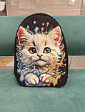 Рюкзак під вишивку бісером "Котик", фото 4
