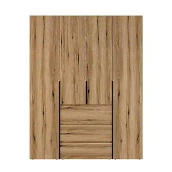 Шафа розпашна №1 Light 160x220x50 см Дуб Евок