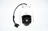 Ip WiFi камера вулична поворотна 6Mp YC101 2 незалежні обʼєктиви з віддаленим доступом датчик руху нічне бачення, фото 7