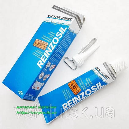 Герметик чорний REINZ (-50C +300C) 70мл. арт. 70-31414-10, фото 1